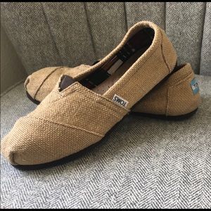 TOMS Classic Burlap Shoes